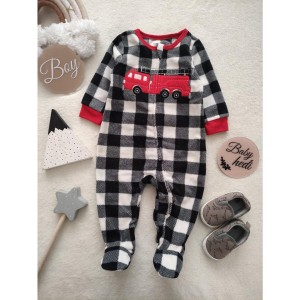 سرهمی فوتر چهارخونه ماشین آتش نشانی