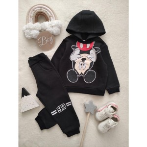 ست هودی و شلوار میکی موس مشکی