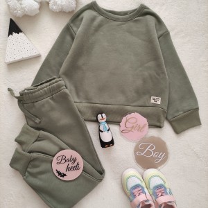 ست کراپ شلوار توکرکی