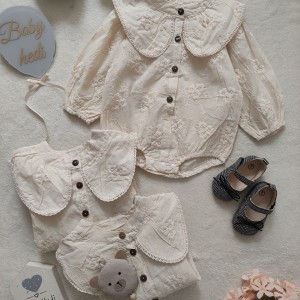 بلوز خامه دوزی مجلسی زیردکمه