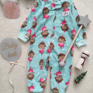 سرهمی فوتر سبز آبی