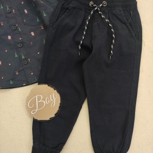 شلوار کتان گت دار