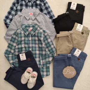 بلوز یقه مردانه آستین بلند