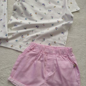 شلوارک صورتی پیچازی