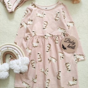 پیراهن خرگوشی صورتی