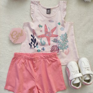 تاپ و شلوار خنک دخترانه از برند li*ttle kids