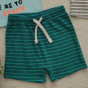 شلوارک نخی با بند تنظیم