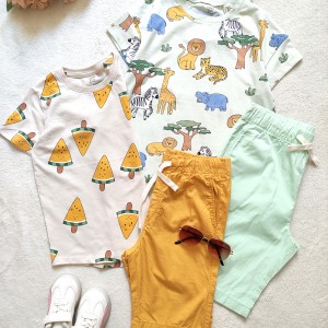 تیشرت جنگل و بستنی