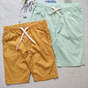 شلوارک کتان کاغذی