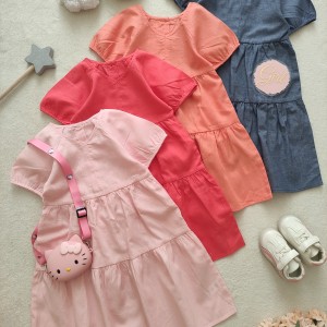 پیراهن لینن دخترانه