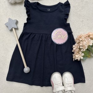 پیراهن کبریتی سورمه ای 