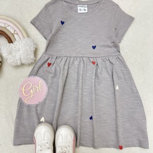 پیراهن قلب های رنگی