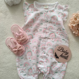 رامپر موسلین رنگین کمان