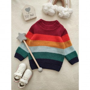 بلوز بافت رنگارنگ