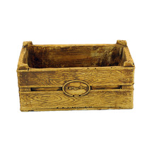 گلدان طرح جعبه چوبی کد ST3