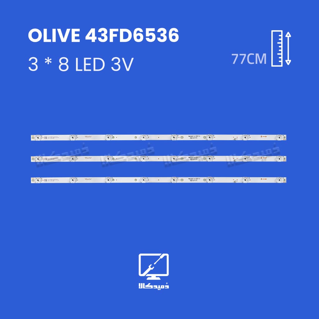 بک لایت تلویزیون الیو مدل 43FD6536