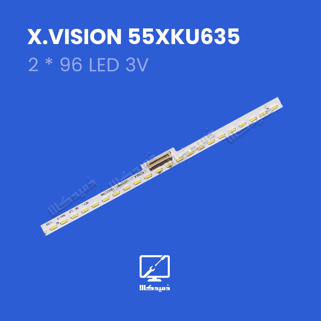 بک لایت تلویزیون ایکس ویژن  مدل 55XKU635