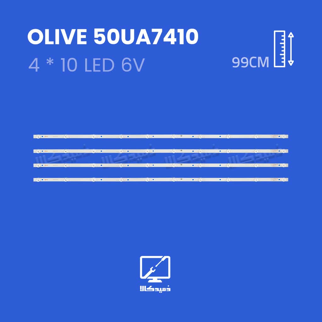 بک لایت تلویزیون الیو مدل 50UA7410