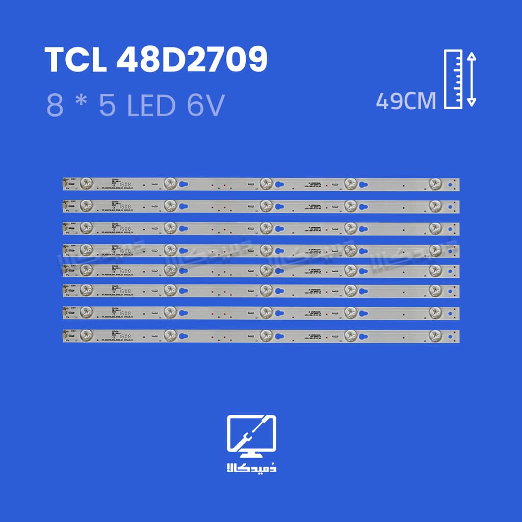بک لایت تلویزیون تی سی ال 48D2709
