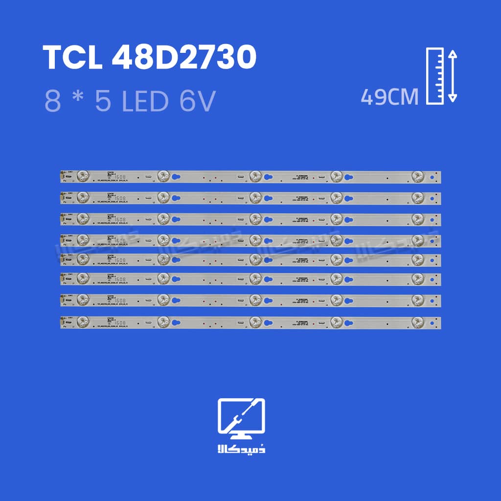 بک لایت تلویزیون تی سی ال 48D2730