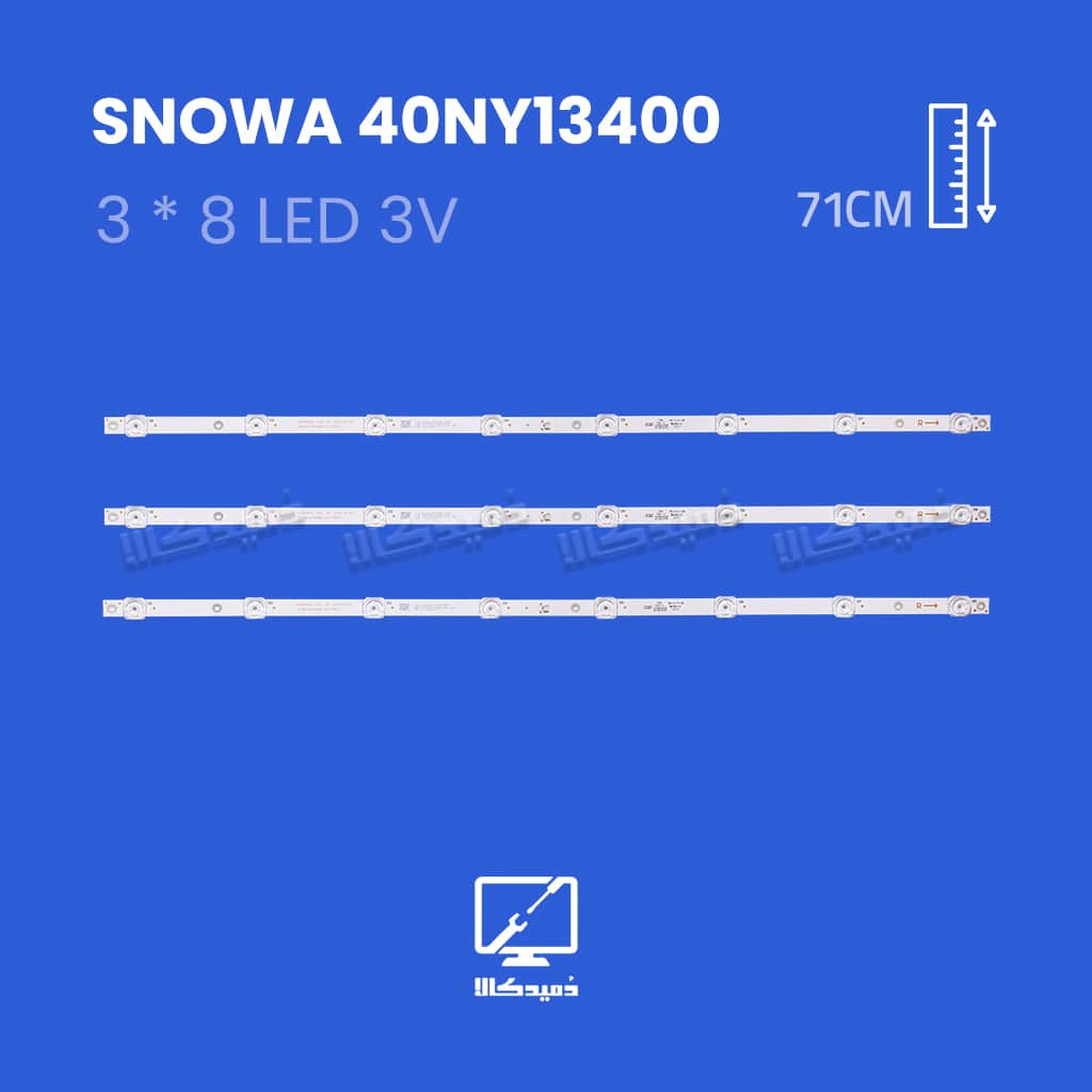 بک لایت تلویزیون اسنوا مدل 40NY13400