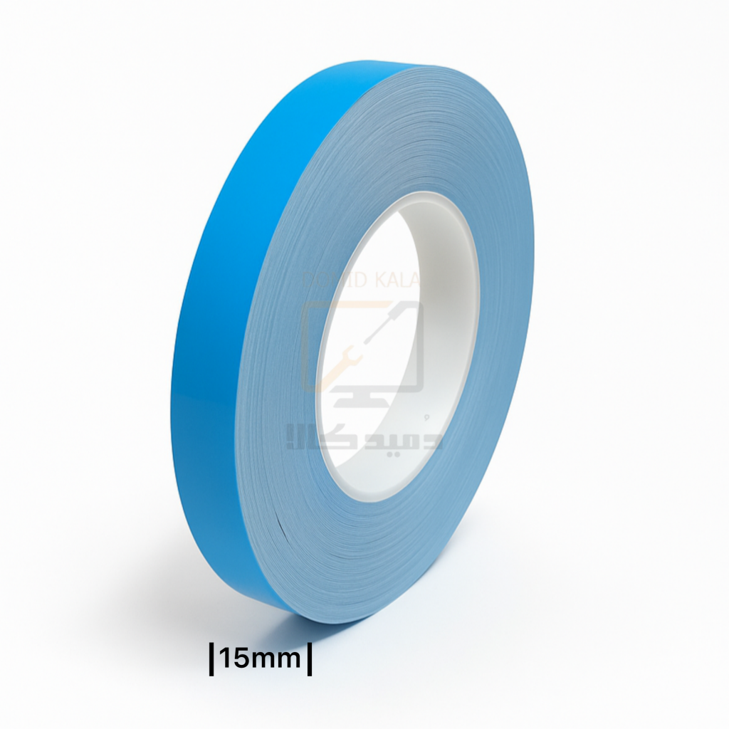 چسب دو طرفه سیلیکونی انتقال حرارت / چسب بک لایت با ضخامت 0.15mm