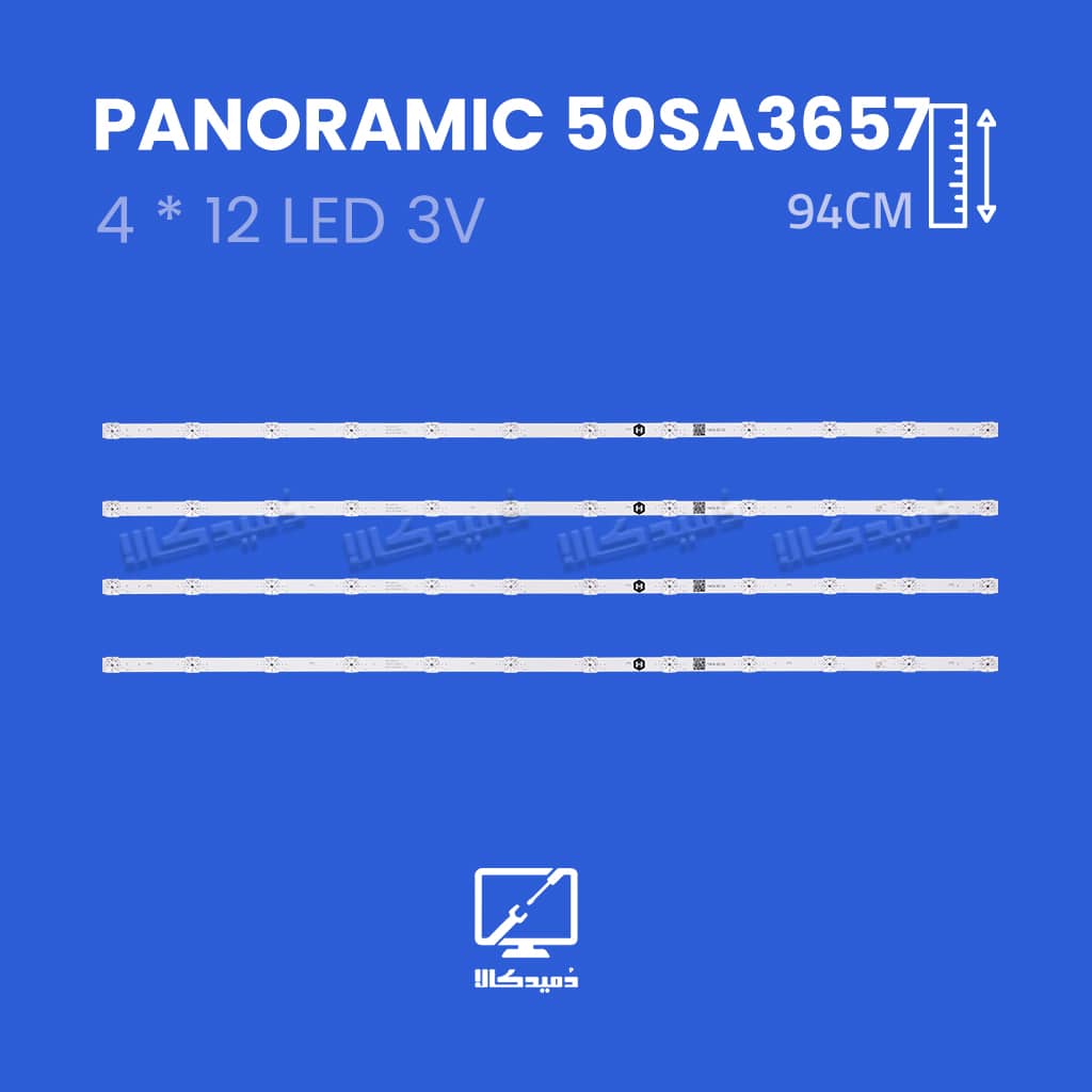 بک لایت تلویزیون پانورامیک مدل 50SA3657