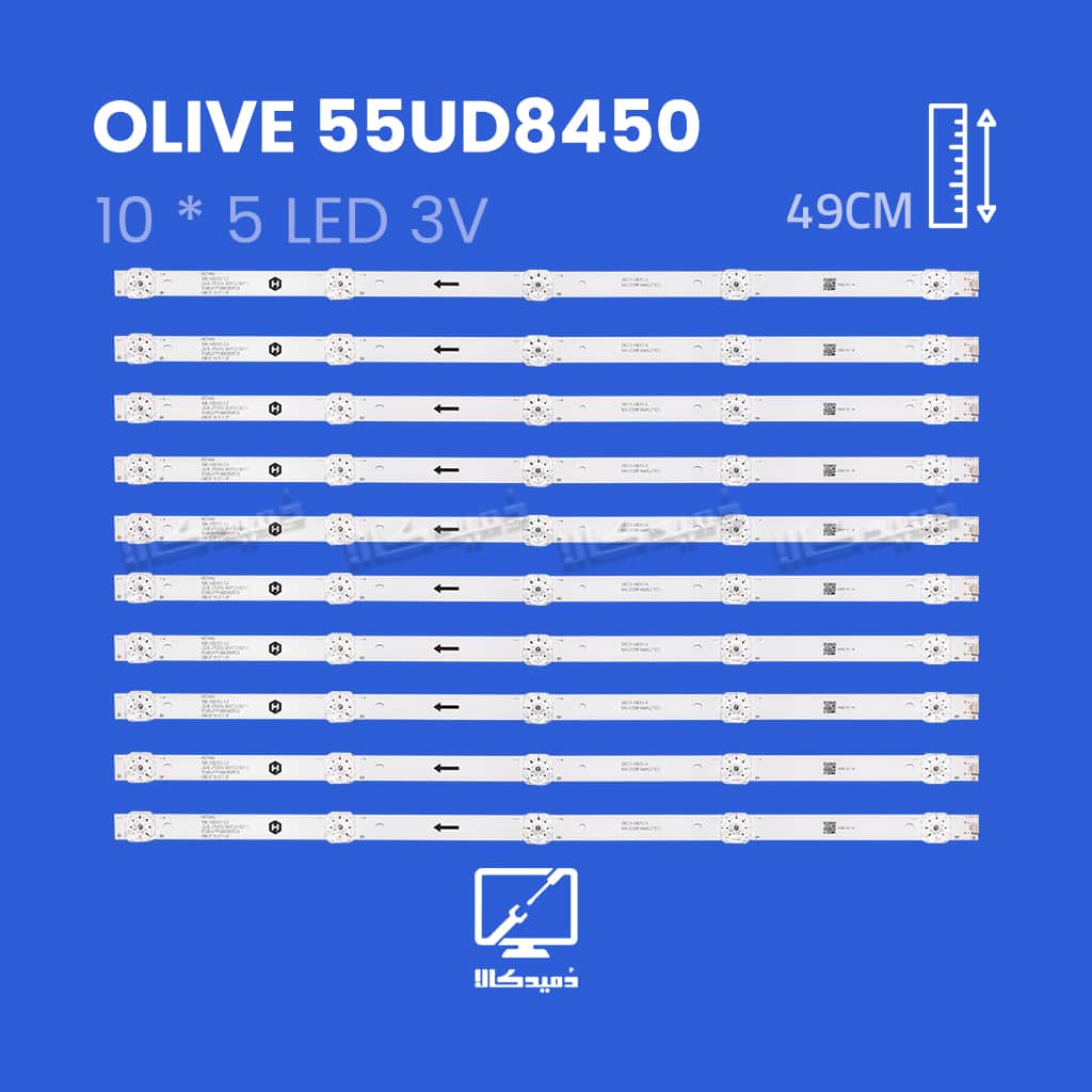 بک لایت تلویزیون الیو مدل 55UD8450