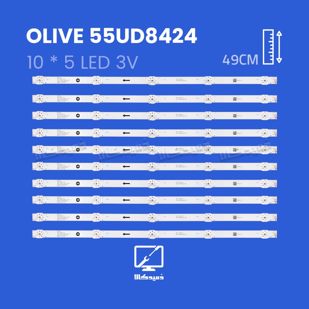 بک لایت تلویزیون الیو مدل 55UD8424