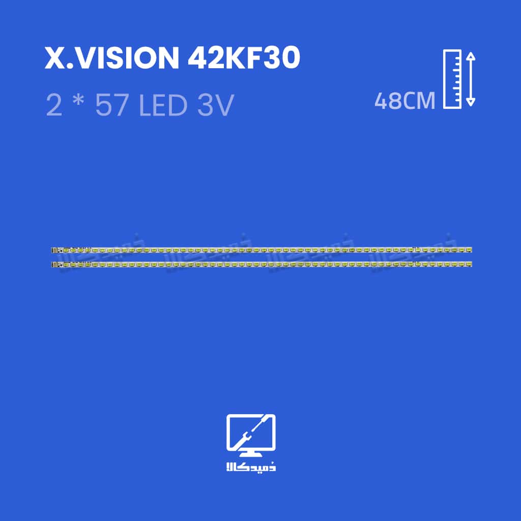 بک لایت تلویزیون ایکس ویژن مدل 42KF30