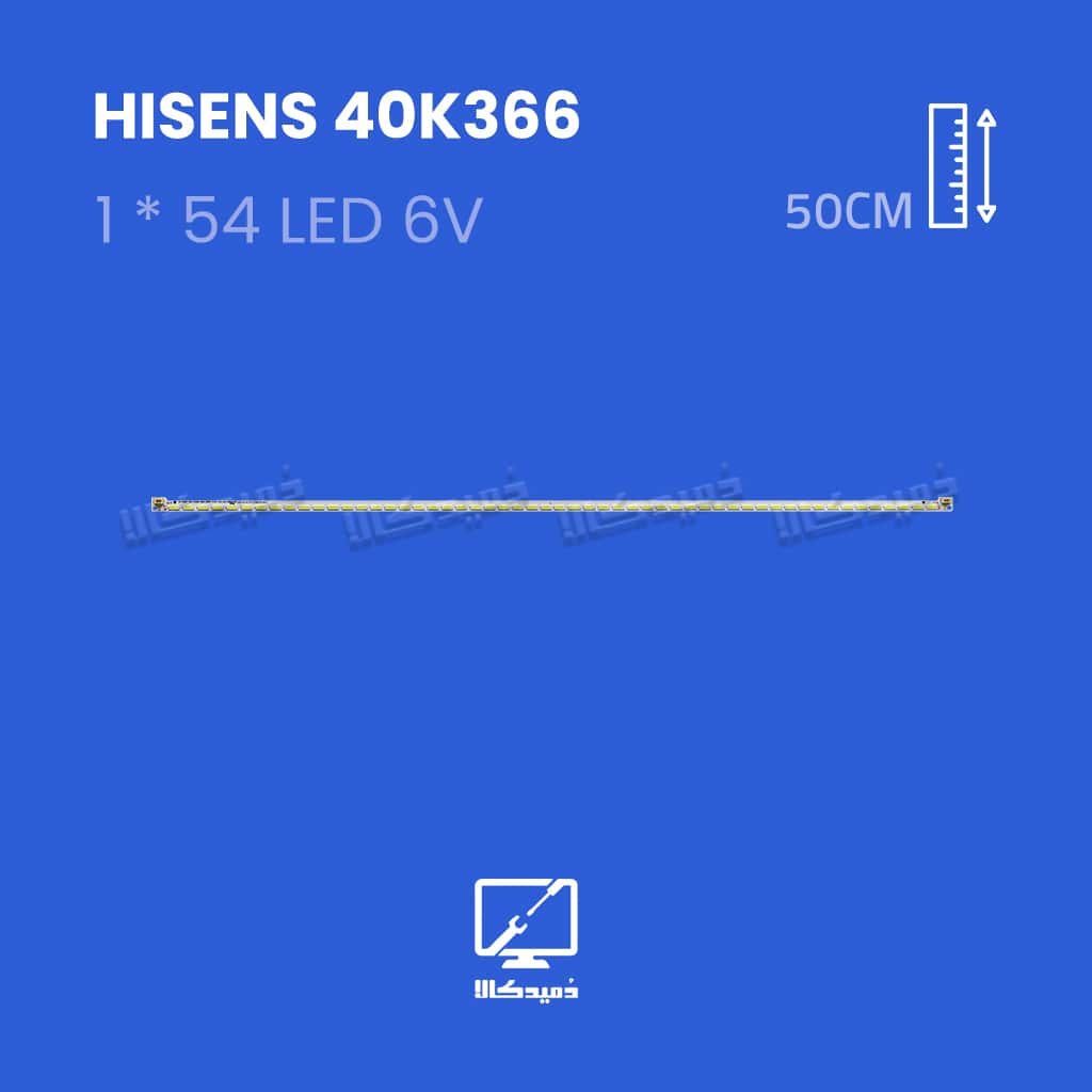 بک لایت تلویزیون هایسنس مدل 40K366