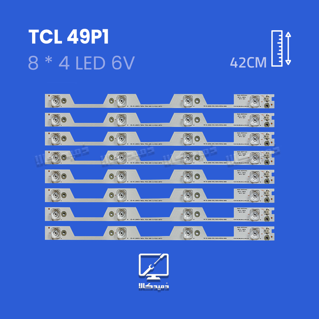 بکلایت تلویزیون تی سی ال 49P1