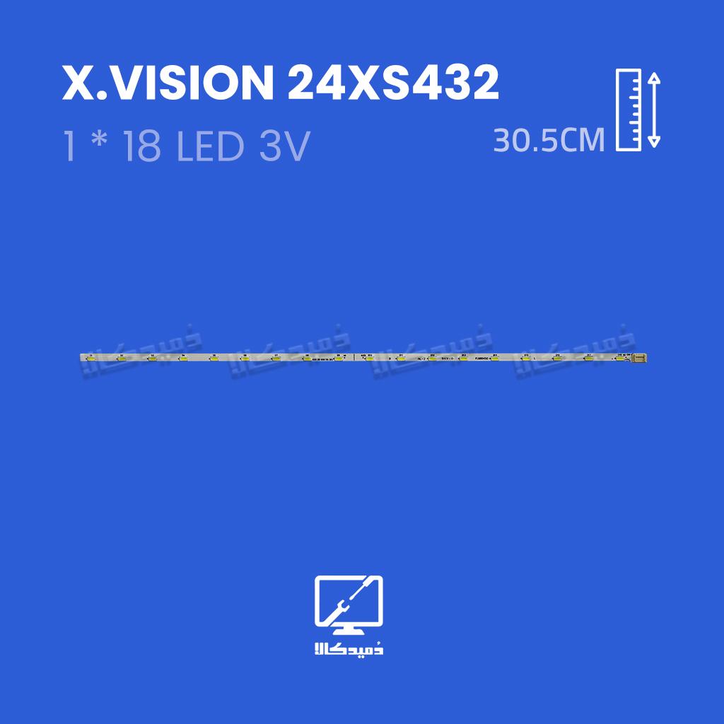 بک لایت تلویزیون ایکس ویژن مدل 24XS432