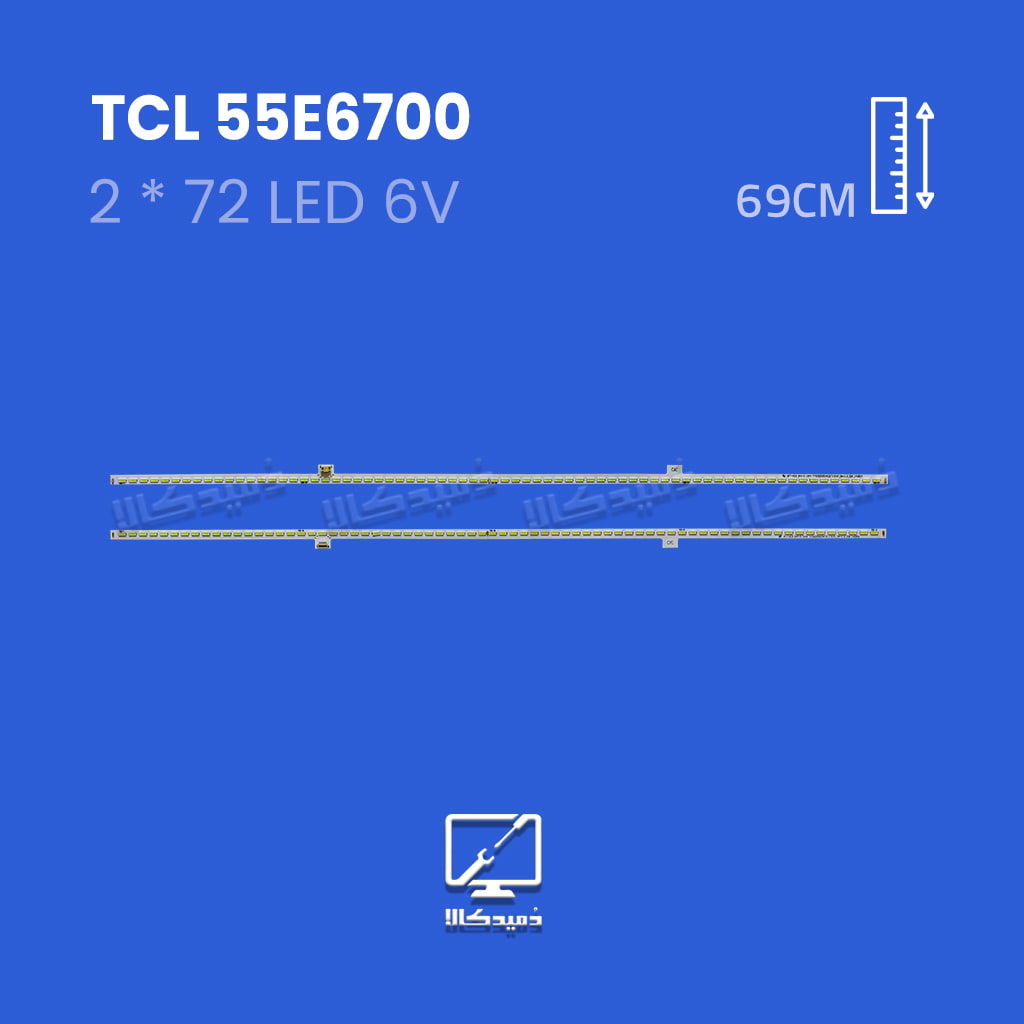 بکلایت تلویزیون تی سی ال 55E6700