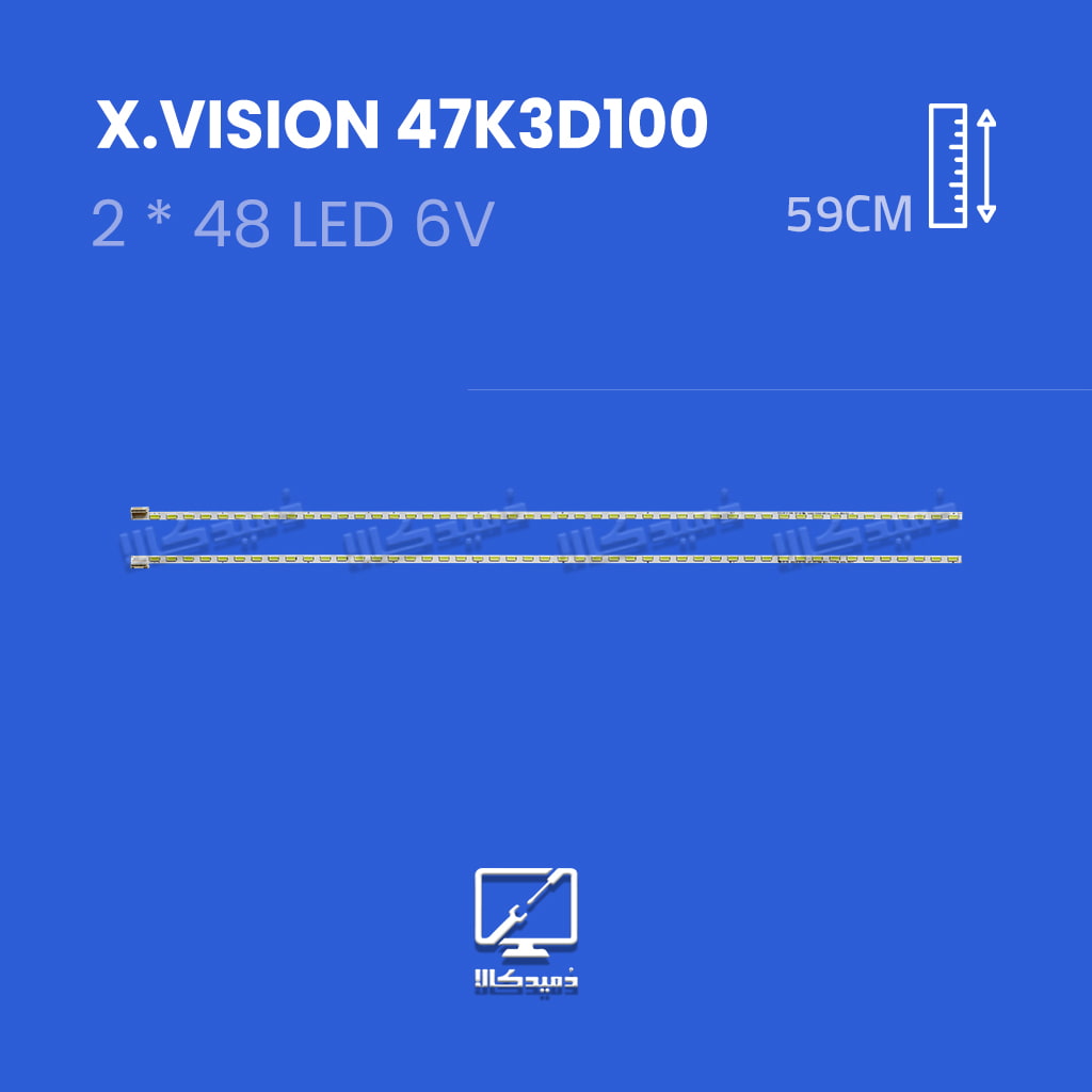 بکلایت تلویزیون ایکس ویژن 47K3D100