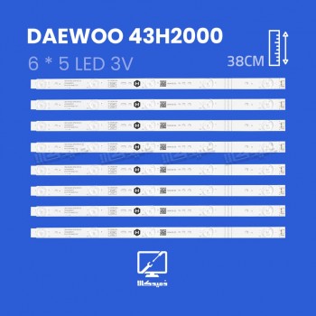 بک لایت اورجینال 43H2000 دوو