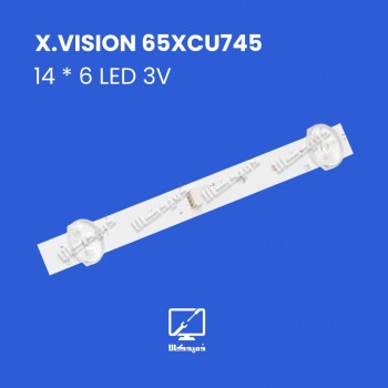 تعمیر تلویزیون ایکس ویژن با بکلایت اورجینال 65XCU745 ایکس ویژن
