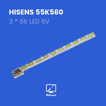بک لایت 55K560 هایسنس