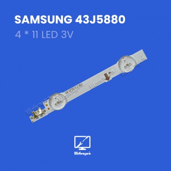 بک لایت تلویزیون مدل 43J5880 سامسونگ