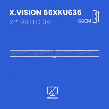 بکلایت تلویزیون ایکس ویژن مدل 55XKU635