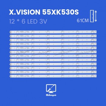 بک لایت تلویزیون ایکس ویژن مدل 55XK530S