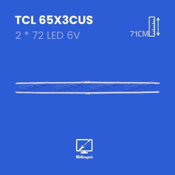 بک لایت تلویزیون تی سی ال 65X3CUS