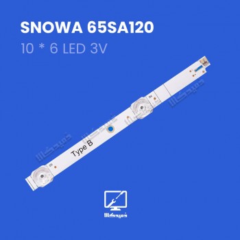 بک لایت تلویزیون اسنوا مدل 65SA120