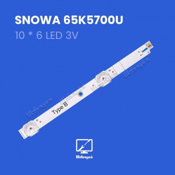 بک لایت تلویزیون اسنوا مدل 65K5700U