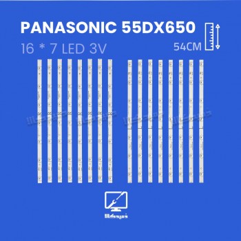 بک لایت تلویزیون پاناسونیک مدل 55DX650