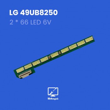 بکلایت تلویزیون ال جی مدل 49UB8250