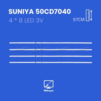 بک لایت تلویزیون سونیا مدل 50CD7040