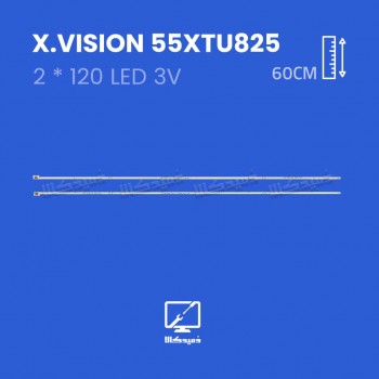 بک لایت تلویزیون ایکس ویژن 55XTU825
