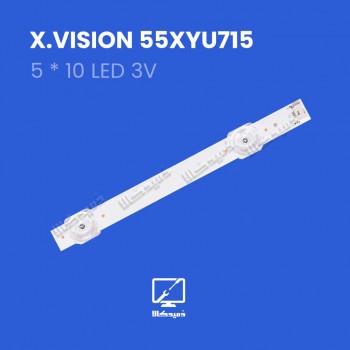 بک لایت تلویزیون ایکس ویژن مدل 55XYU715