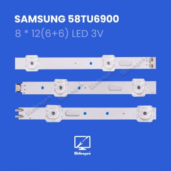 بکلایت تلویزیون سامسونگ مدل 58TU6900 اورجینال